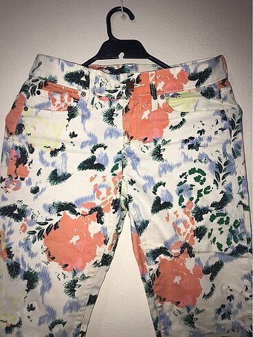 Gap GAP Çiçekli Kot Pantolon