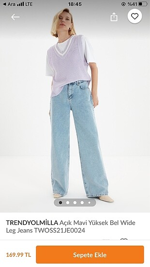 Trendyolmilla wide leg jeans