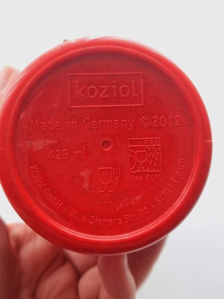 Koziol OASE Kırmızı  Yetiskin Çocuk Termos Şişesi - Görsel 5