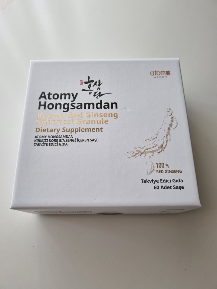 Atomy Hongsamdan Kore Kırmızı Ginseng Granül - Görsel 3