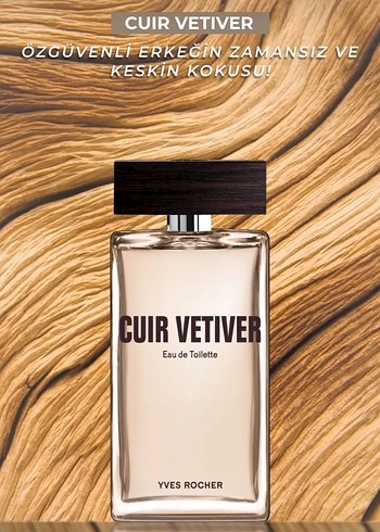 Yves Rocher Cuir Vetiver Erkek Parfümü - Görsel 2