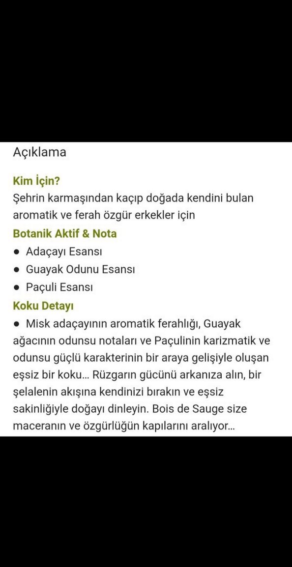 Yves Rocher Bois de Sauge Erkek Parfümü - Görsel 2