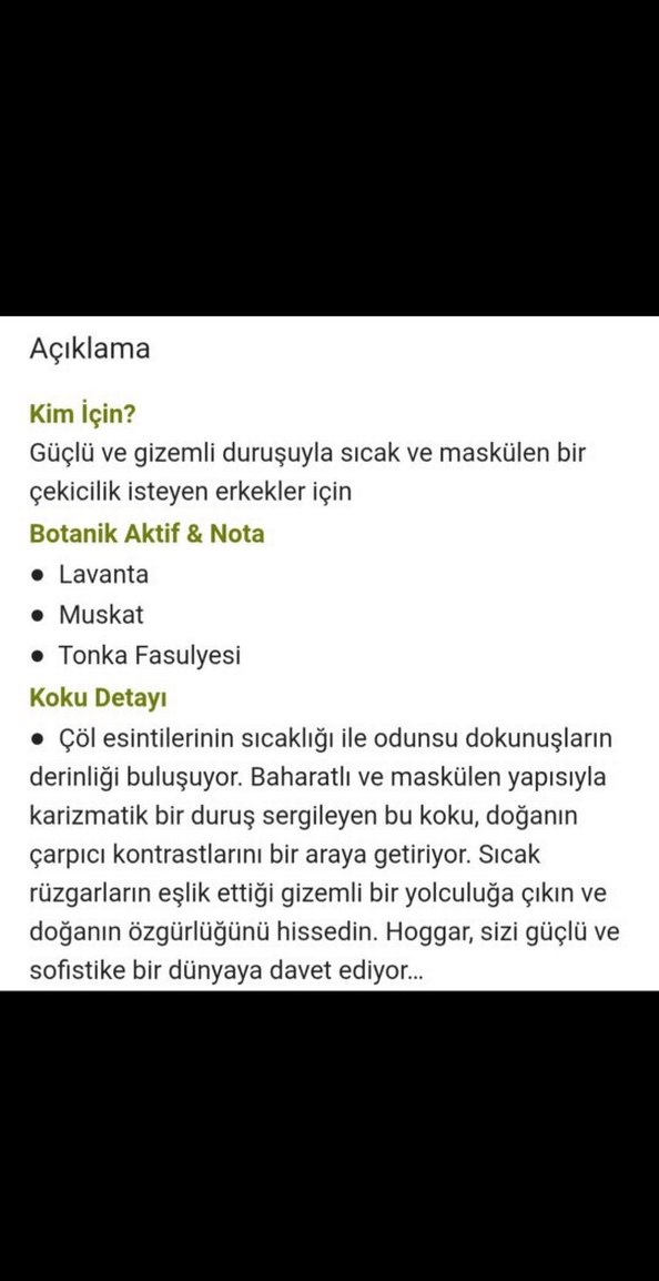 Yves Rocher Hoggar Erkek Parfümü - Görsel 3