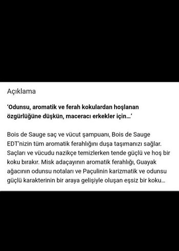 Yves Rocher Bois de Sauge Vücut ve Saç Yıkama Jeli - Görsel 7