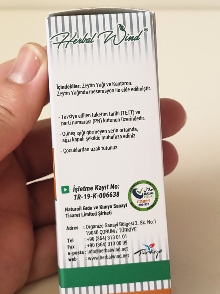 Kantaron Yağı 15 ml - Herbal Wind - Görsel 2