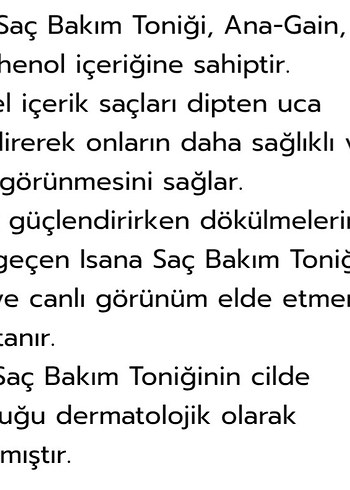 ISANA Coffein Saç Toniği Erkekler için - Görsel 4