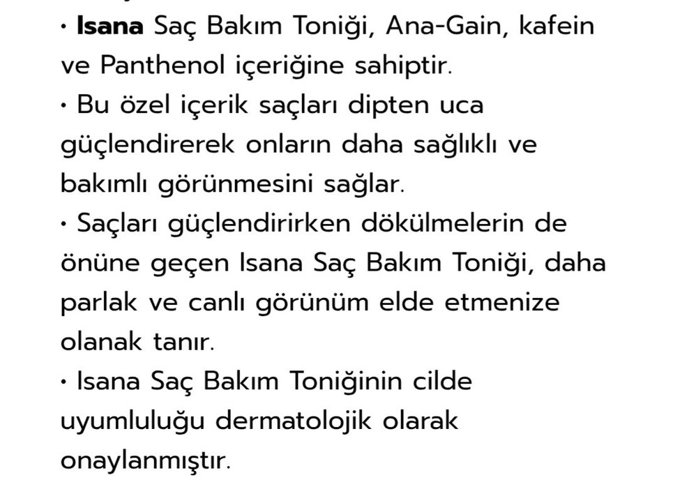 ISANA Coffein Saç Toniği Erkekler için - Görsel 4