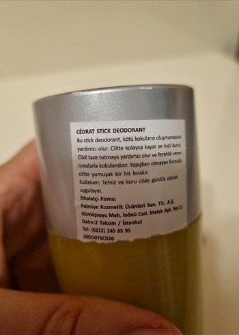 L'Occitane Cedrat  Deodorant Stick 75g - Görsel 6