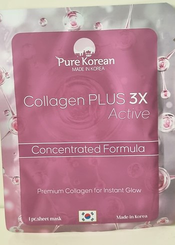 Pure Korean Kollajen PLUS 3X Aktif Maske - Görsel 3