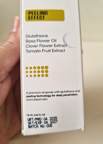 Epify Glutatyonlu Peeling Etkili Nemlendirici - Görsel 8