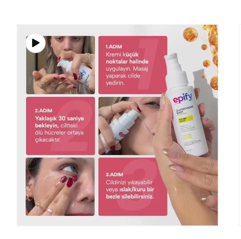 Epify Glutatyonlu Peeling Etkili Nemlendirici - Görsel 2