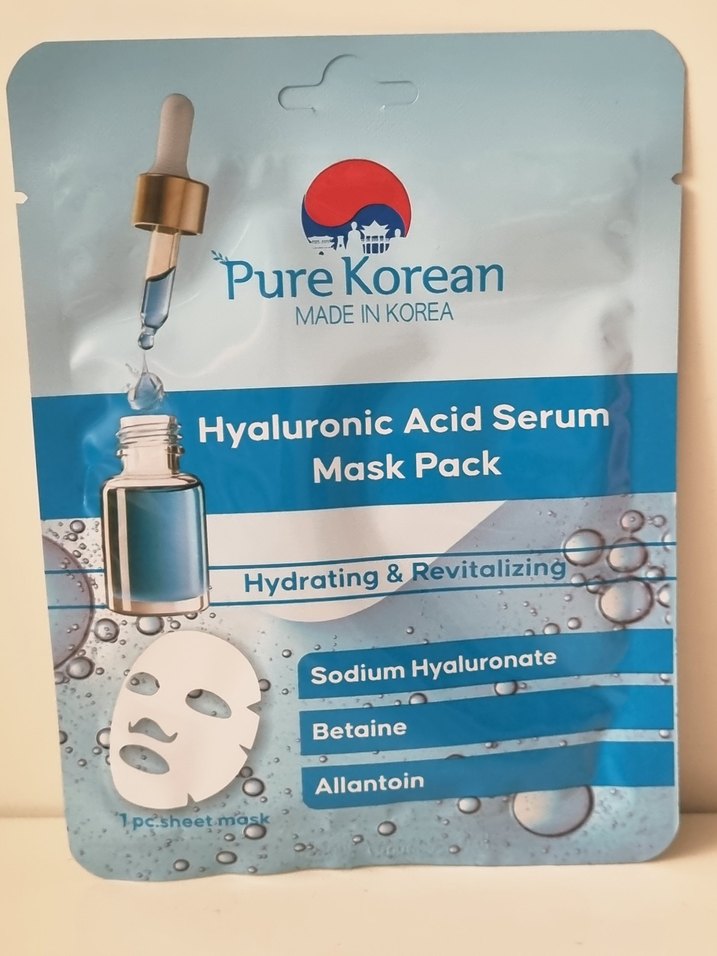 Pure Korean Hyaluronik Asit Serum Maske - Görsel 3