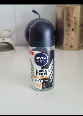 Nivea Men Black & White Roll-On Deodorant 50 ml - Görsel 4