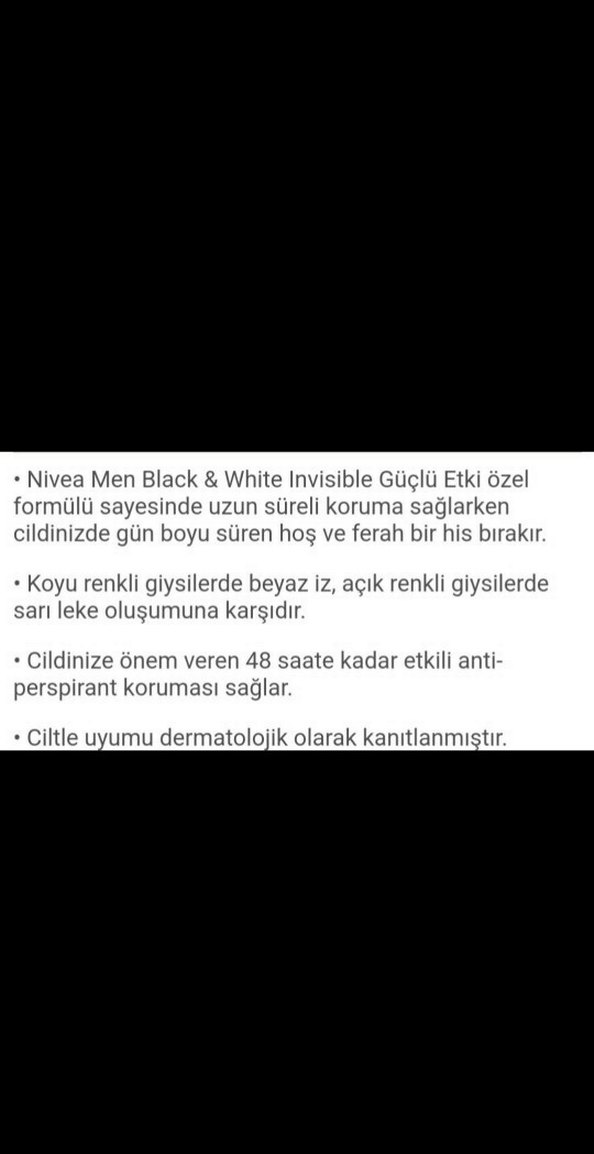 Nivea Men Black & White Roll-On Deodorant 50 ml - Görsel 3