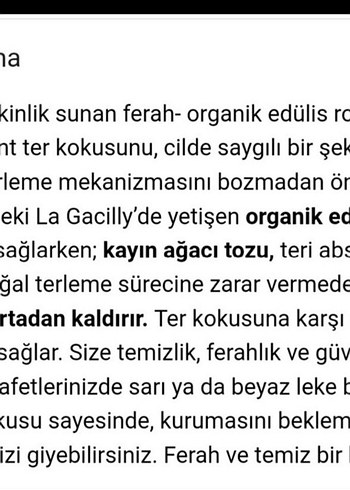 Yves Rocher Organik Roll-On Kadın Deodorant - Görsel 3