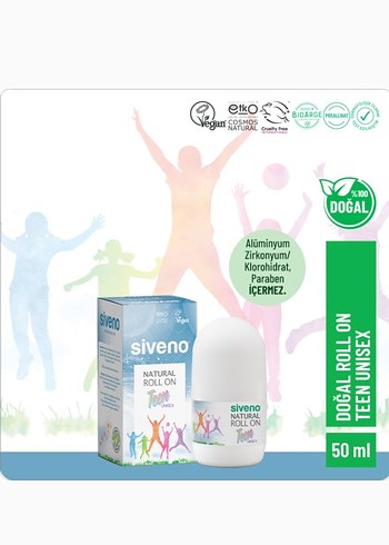 Siveno Natural Roll-On Unisex Kadın Deodorant - Görsel 2