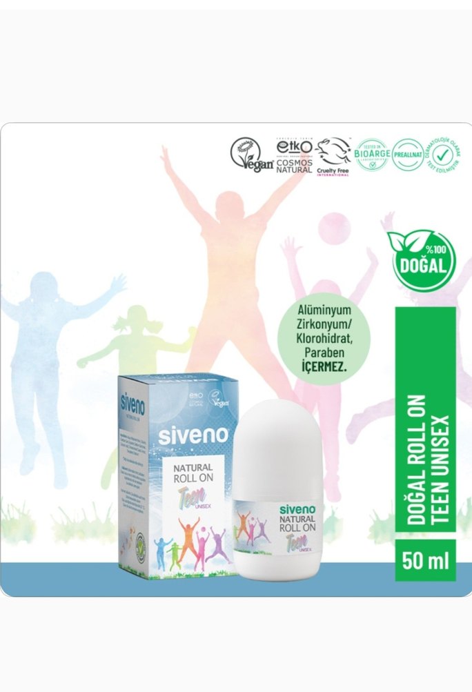 Siveno Natural Roll-On Unisex Kadın Deodorant - Görsel 2