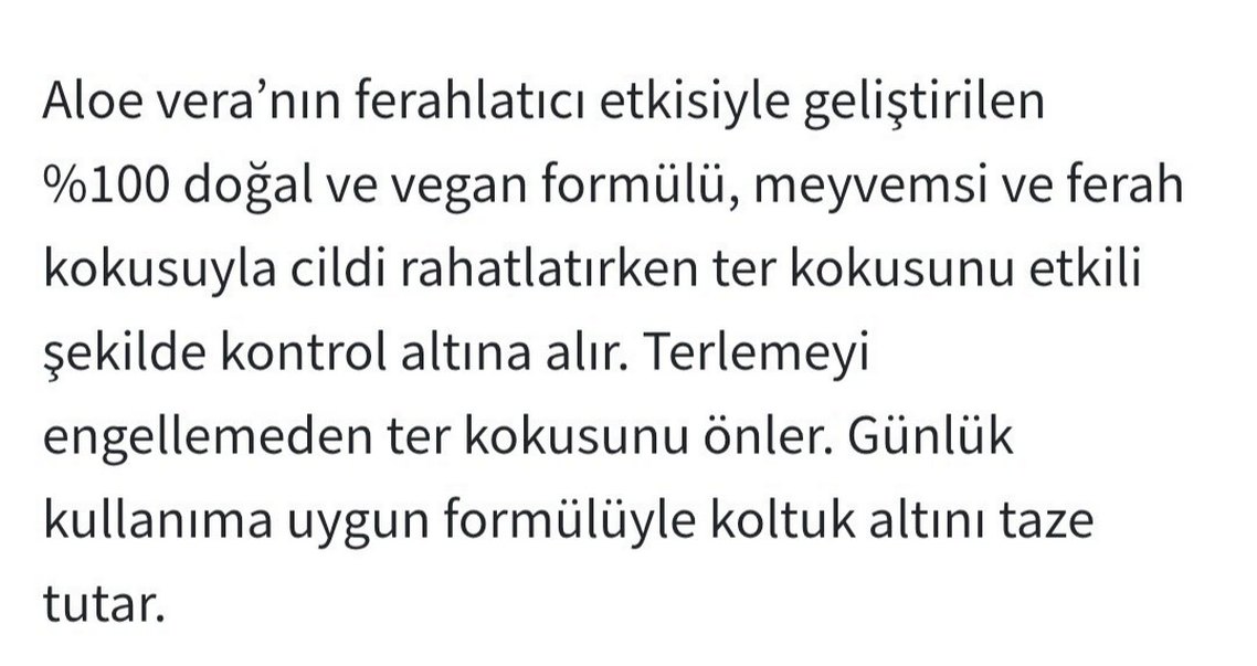 Siveno %100 Doğal Aloe Vera Roll-On Deodorant - Görsel 2