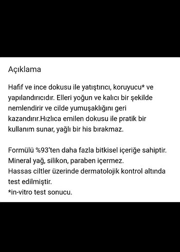 Yves Rocher Pur Arnica Nemlendirici El Kremi 75 ml - Görsel 3