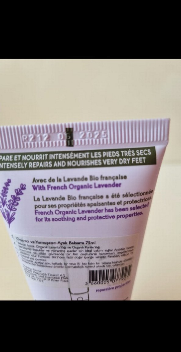 Yves Rocher Lavanta & Karite Yağı Ayak Kremi 75 ml - Görsel 5
