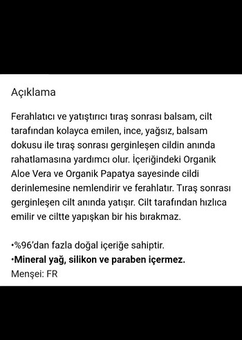 Yves Rocher Erkek Tıraş Balsamı 100 ml - Görsel 6