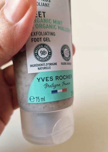 Yves Rocher Organik Ayak Peeling Jeli 75 ml - Görsel 7