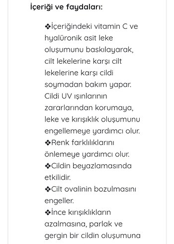 Dr. Clinic Vitamin C Yüz Gündüz Kremi - Görsel 2