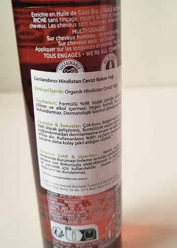 Yves Rocher Onarıcı Jojoba Yağı 100 ml - Görsel 6