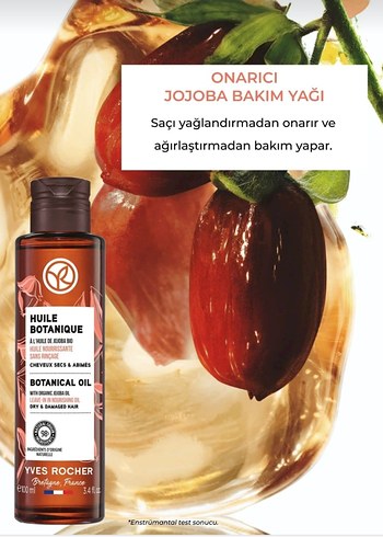 Yves Rocher Onarıcı Jojoba Yağı 100 ml - Görsel 2