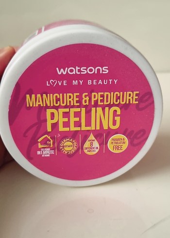 Watsons Manikür & Pedikür Peeling Bakım Kremi - Görsel 7