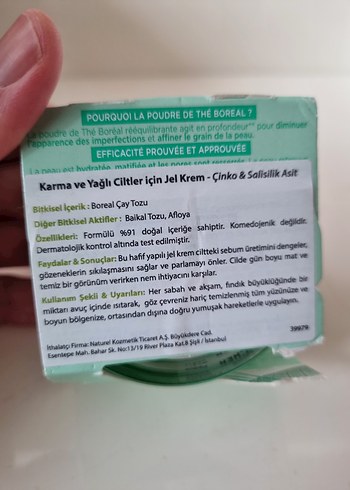Yves Rocher Sebo Active Clear Nemlendirici Jel Krem 50 ml - Görsel 8