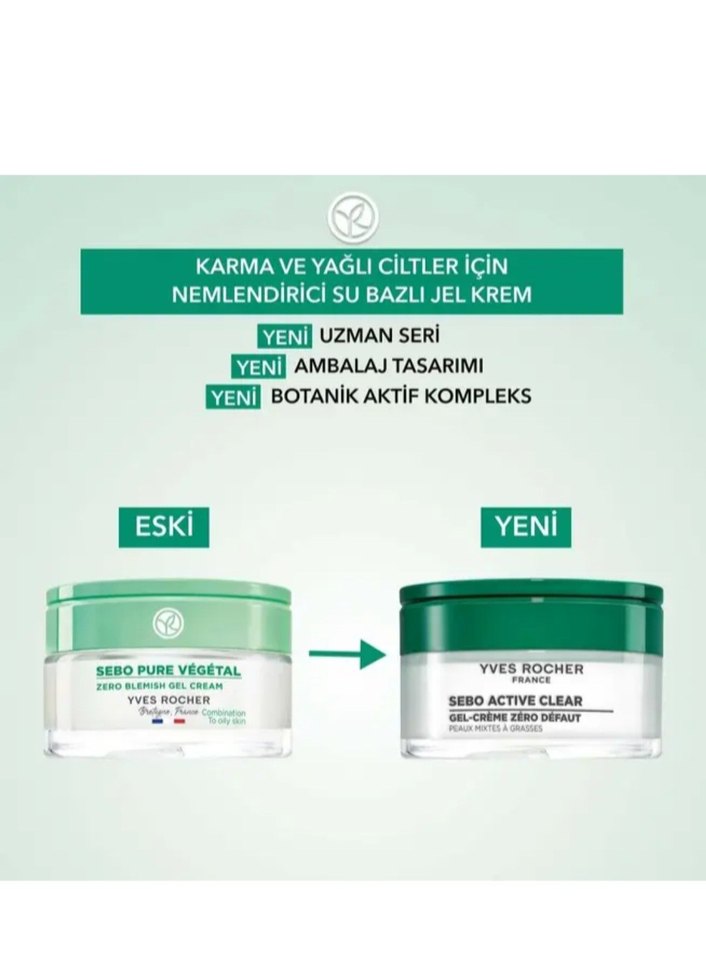 Yves Rocher Sebo Active Clear Jel Krem 50 ml - Görsel 3