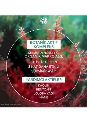 Yves Rocher Kömür Maskesi - Karma ve Yağlı Ciltler - Görsel 2