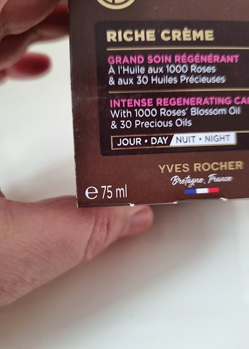 Yves Rocher Riche Crème 75 ml Besleyici Krem - Görsel 11
