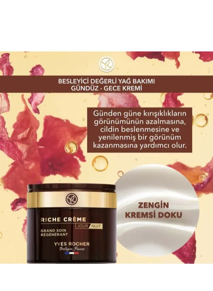 Yves Rocher Riche Crème 75 ml Besleyici Krem - Görsel 2
