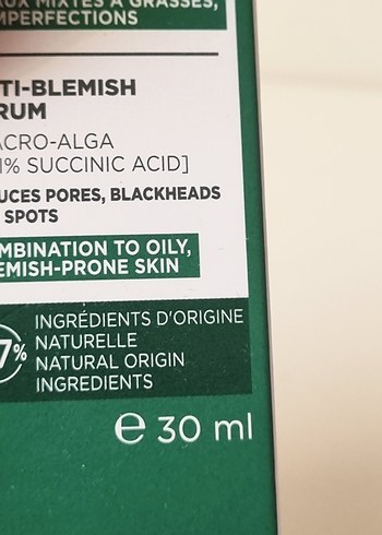 Yves Rocher Sebo Active Clear Yağ Dengeleyici Serum 30 ml - Görsel 9