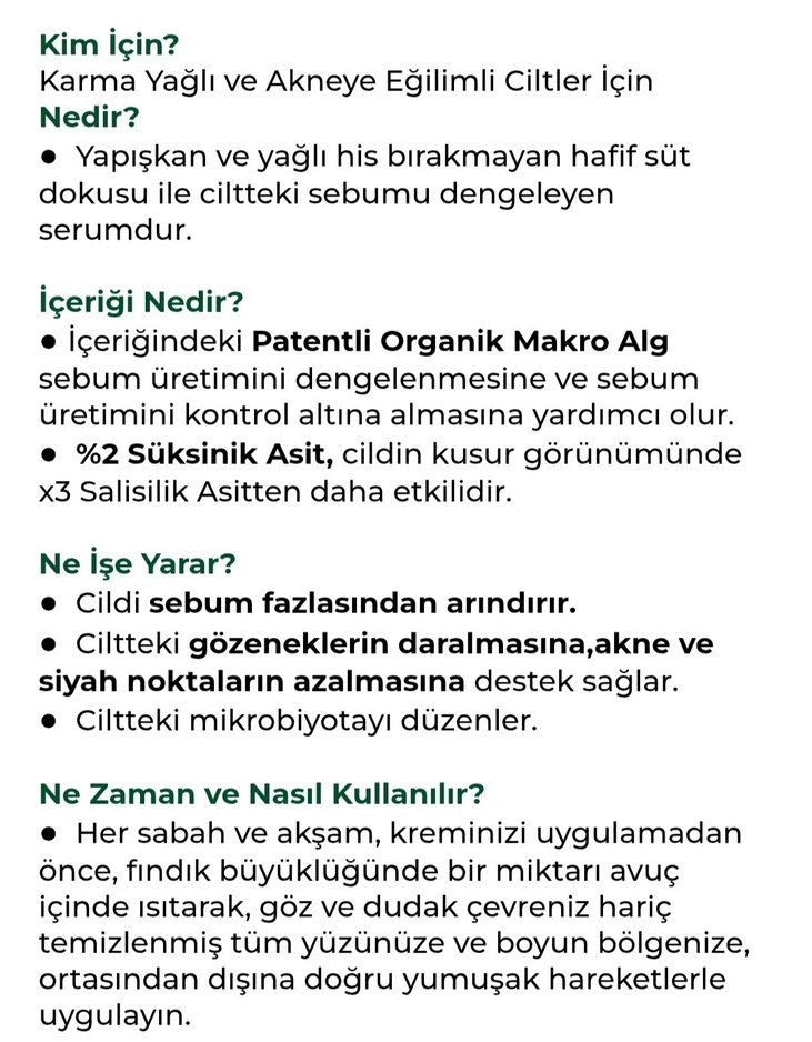 Yves Rocher Sebo Active Clear Yağ Dengeleyici Serum 30 ml - Görsel 4