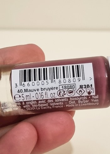 Bordo Vegan Oje - 40 Leylak - Görsel 4