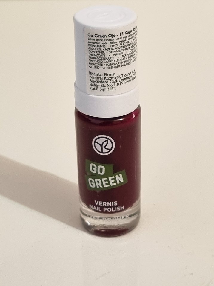 Yves Rocher Vegan Bordo Oje 5 ML - Görsel 4