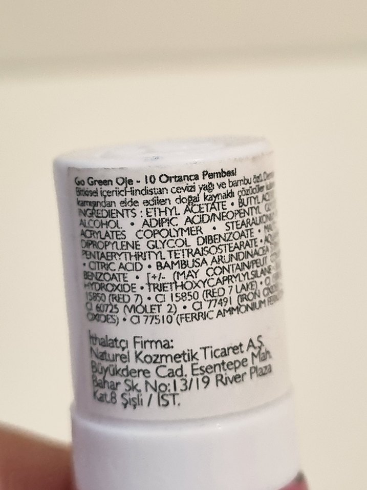 Go Gree ortanca Pembe Oje - Görsel 2