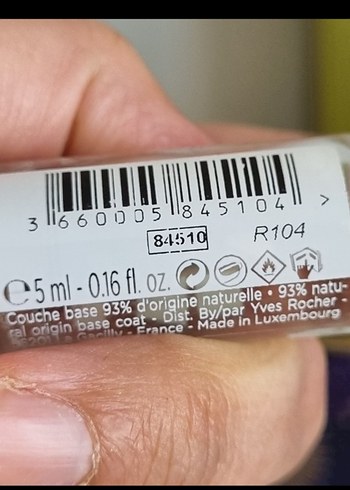 yves Rocher oje Baz Kat Oje Go Green - Görsel 6