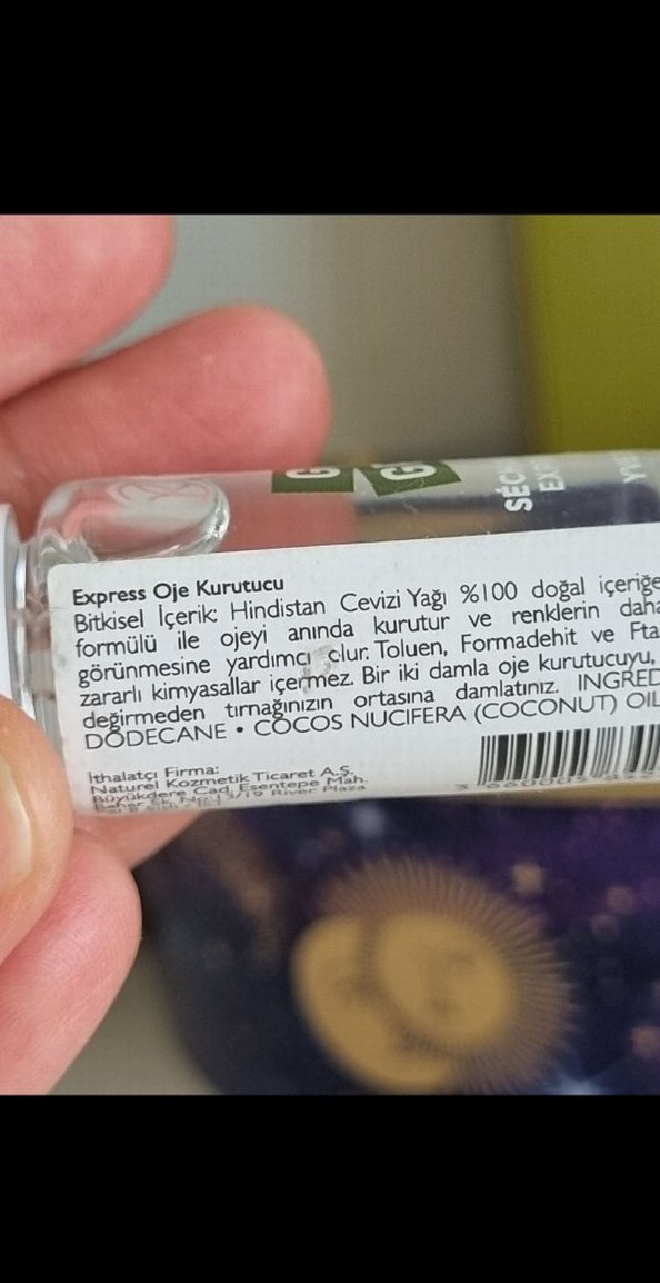 YVESROCHER Hızlı Kuruyan Oje kurutucu - Görsel 4