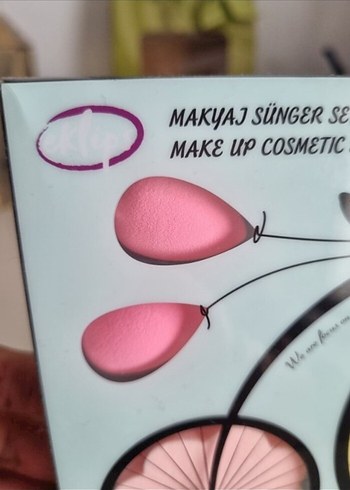 Pastel Renkli Makyaj Sünger Seti - Görsel 4