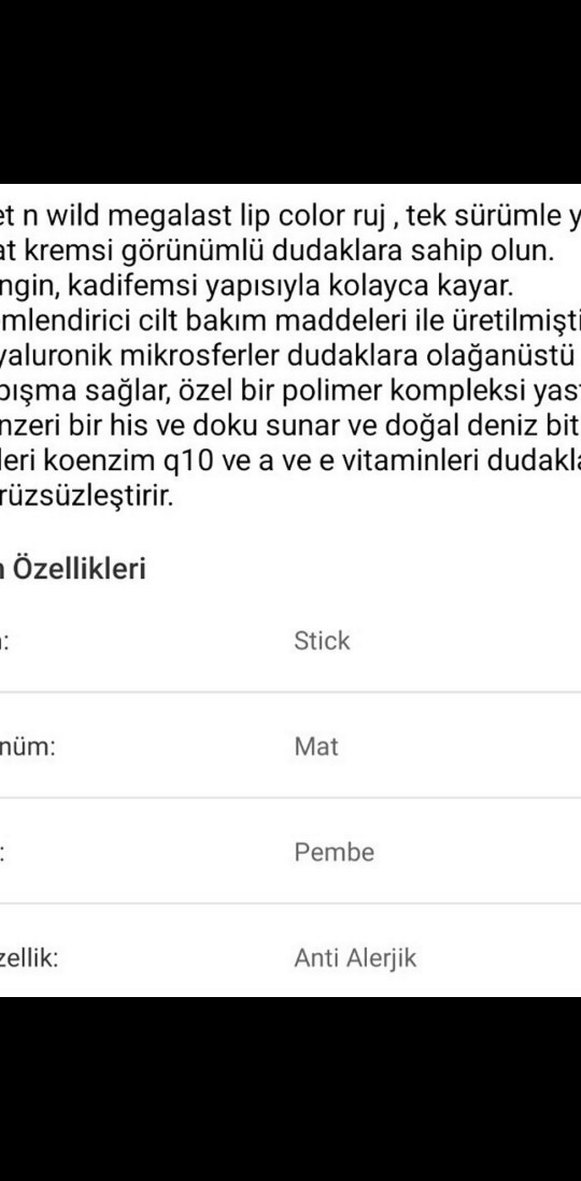 WET WILD MAT RUJ E96 - Görsel 3