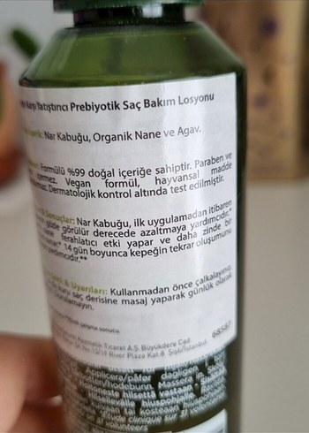 KEPEK ÖNLEYİCİ SAÇ BAKIM LOSYONU - Görsel 6