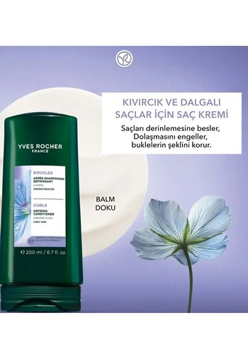 Yves Rocher Bukle Belirginleştirici Saç Kremi 200 ml - Görsel 2
