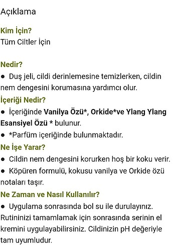 Yves Rocher YVESROCHER VANİLYA ORKİDE DUŞ JELİ 200ML