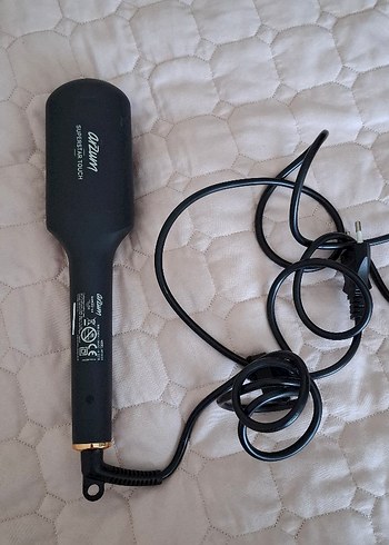 Siyah Saç Düzleştirici Fırça 4 Isı Ayarı - Görsel 6