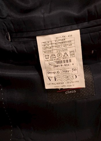 Gri Erkek Düğmeli Regular Fit Takım Ceketi - Görsel 3