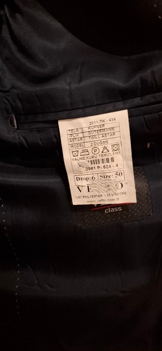 Gri Erkek Düğmeli Regular Fit Takım Ceketi - Görsel 3